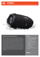 JBL Xtreme 4 Specification 